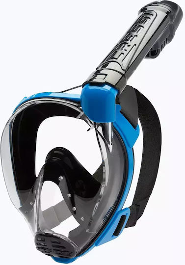 Cressi Baron + Tonga Black Blue Diving Set Size L-xl
