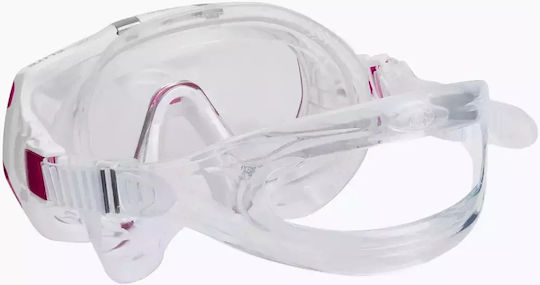 Tusa Freedom Elite Snorkeling Mask White Pink