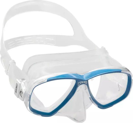 Cressi Perla Clear Blue Diving Mask