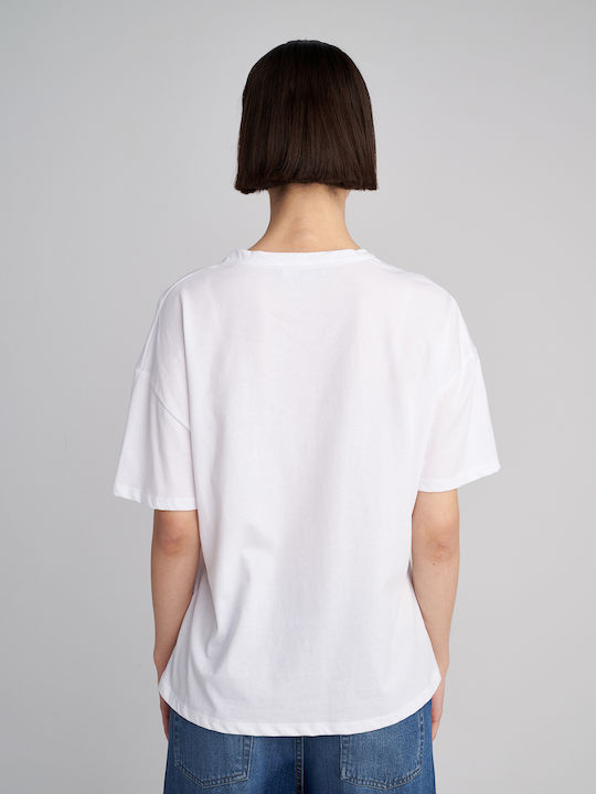 Verity Γυναικείο T-shirt Άσπρο