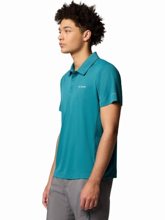 Zero Rules Polo Μπλούζα Κοντομάνικη Πετρόλ