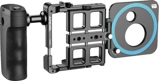 Apexel Apl-vg05ch Cell Phone Tripod with Bluetooth Black 074683