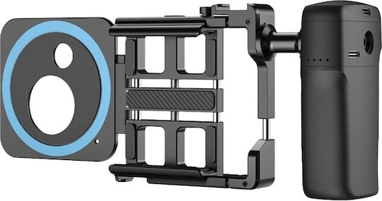 Apexel Apl-vg05ch Cell Phone Tripod with Bluetooth Black 074683