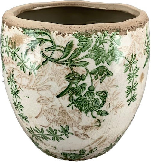 Exner Blumentopf Keramik Grün