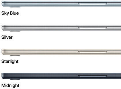 Apple MacBook Air 13.6" IPS Retina Display (M4-10-Core/16GB/256GB SSD/10-Core GPU) Midnight (International English Keyboard)