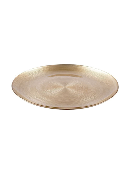 JK Home Decoration Πιατέλα Χρυσή JK Home Decoration Πιατέλα Χρυσή