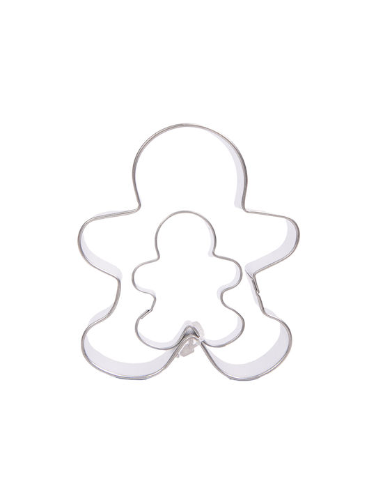 Christmas Metal Sweets Pan/Mold Ornament H1.9cm 2pcs 256969