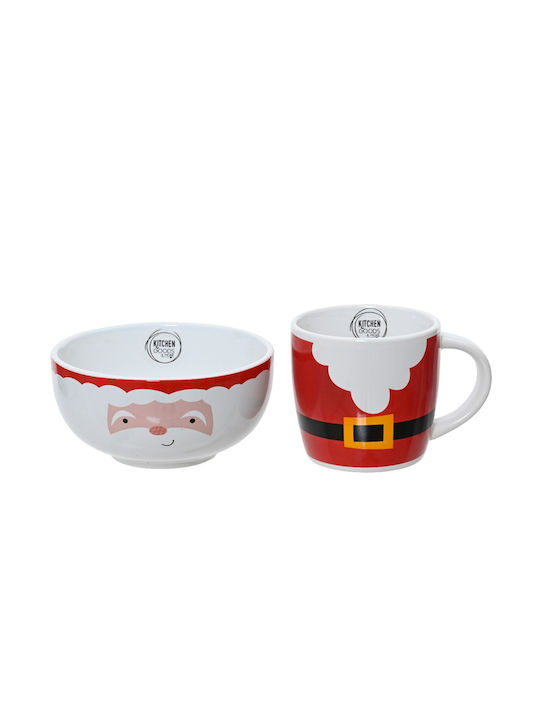 Kaemingk Weihnachtliche Schale mit Weihnachtsmann 2 Stück Kaemingk Weihnachtliche Schale mit Weihnachtsmann 2 Stück