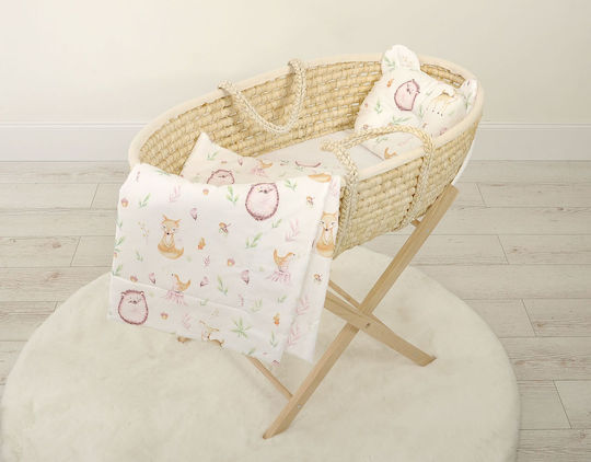 Bärenkuscheltuch Füllung Kissen 2-teiliges Set Wald-Delikatesse