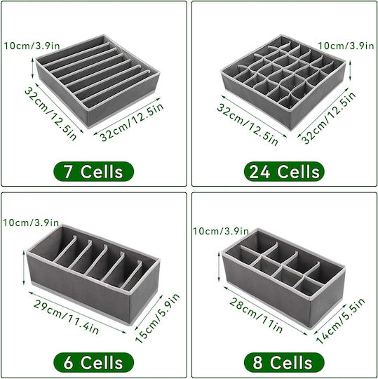 Drawer Organizer 4 Pieces