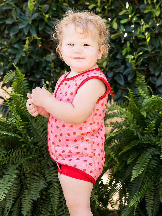 Splash About Kids Swimwear One-Piece Pink