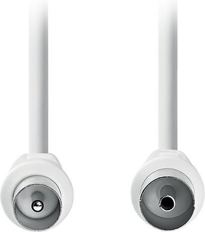 NOD Antenna Cable Coax male - Coax female White 1.5m 1pcs