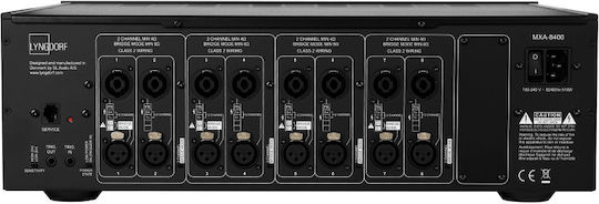 Lyngdorf Mxa-8400 8-Kanal-Leistungsverstärker, 8 X 200 W an 8 Ohm, Purifi