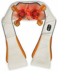 Massage Device Shiatsu for the Neck & the Back with Infrared Heat Brown