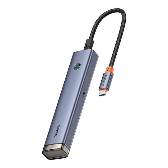 Baseus UltraJoy Series Type-C USB-C Docking Station με HDMI 4K PD Γκρι