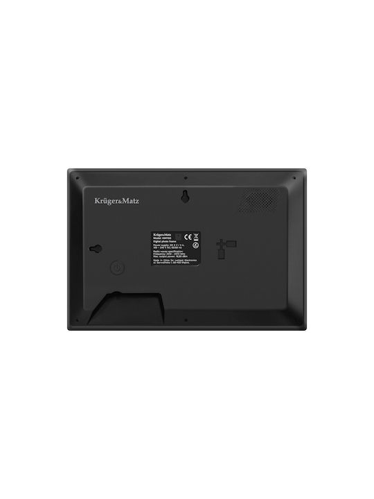 Kruger & Matz Ψηφιακή Κορνίζα 10.1" Ανάλυσης 1280x800 Μαύρη KM1100