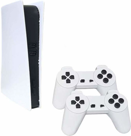 Wireless Retro Video Game Console Gs5 Siks 2 X Wireless Controllers Super 8 Bit Game White Black