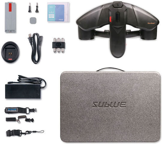 Sublue Navbow+ Underwater Scooter With Maximum Speed 7.2km/h Battery Autonomy 60min And Weight 4.5kg