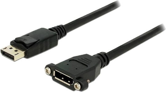 DeLock Cable DisplayPort male - DisplayPort female 1m (DLK-85114)