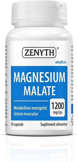 Zenyth Magnesium Malate 1200mg 30 κάψουλες Energy