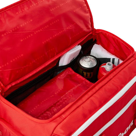 Wilson Super Tour Tennis Bag Red