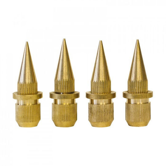 Dynavox Sub Watt Shock Absorbing Spikes Set of 4 Pieces Gold