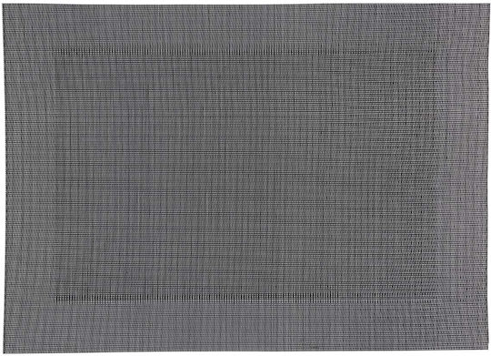 Σουπλά Πλαστικό Μαύρο 50x35cm