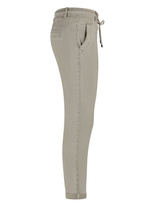 Damen Stoff Hose Beige
