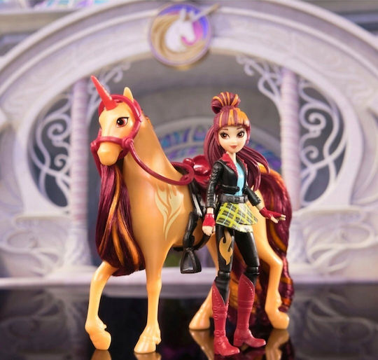 Spin Master Unicorn Academy Doll Set Valentina & Cinder for 4+ years old+ Years