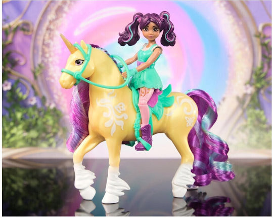 Spin Master Unicorn Academy Doll Set Ava & Leaf for 3+ years+ Years