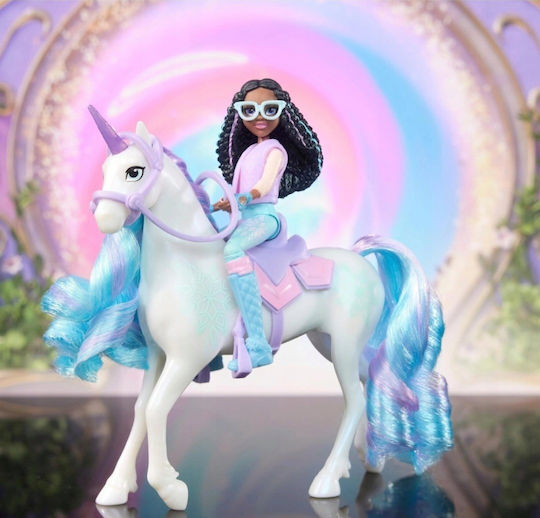 Spin Master Unicorn Academy Doll Set Layla & Glacier for 4+ years old+ Years