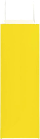 vidaXL Papier Tasche für Geschenke Gelb 45x48x17cm. 250Stück