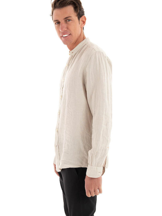 Cu mânecă lungă In Cămașă Light Beige