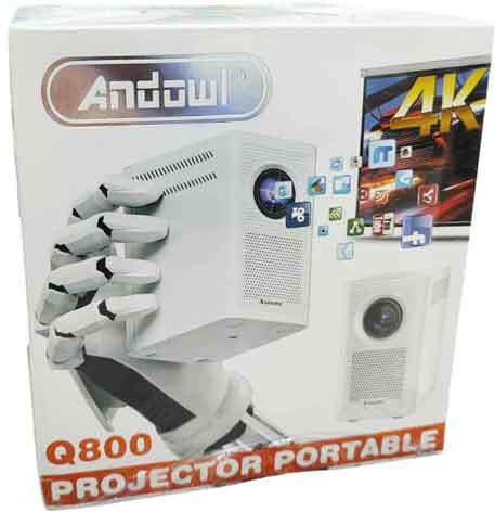 Andowl Q800 Mini Projector LCD Λάμπας LED με Ενσωματωμένα Ηχεία
