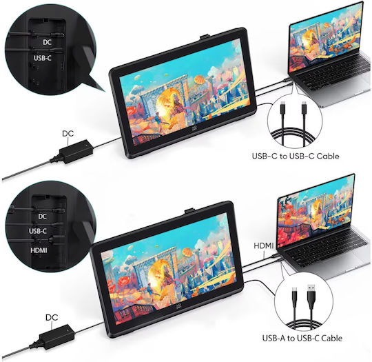 XP-Pen Artist 22 Gen 2 Plus Stilou digital cu ecran 22"