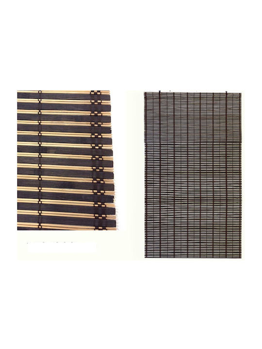 ArteLibre Shade Blind Bamboo in Brown Color L150xH300cm