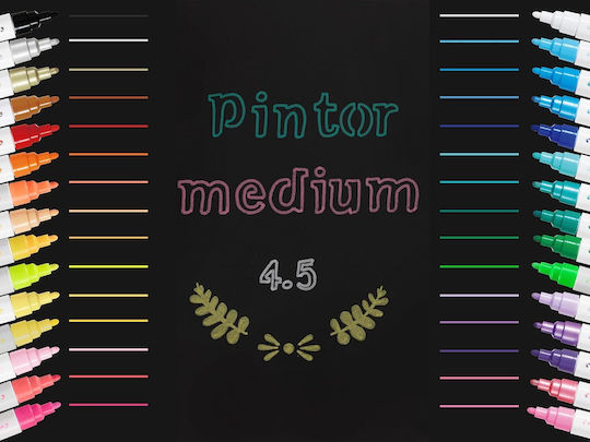 Pilot Pintor Μαρκαδόροι Σχεδίου 1mm Σετ 10 χρώματα