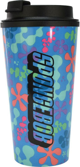 Thermos Glass Thermos Stainless Steel / Plastic 450ml Multicolour