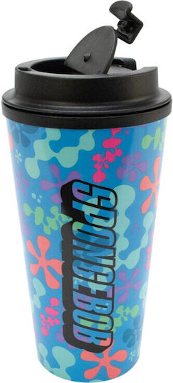 Thermos Glass Thermos Stainless Steel / Plastic 450ml Multicolour
