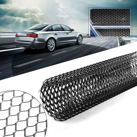 Grilaj Sport din Aluminiu pentru Tuning Dimensiune 100 X 33cm Personalizabil Culoare Neagră
