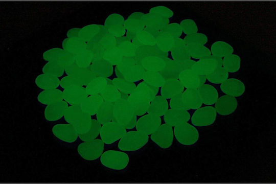 Set 100 fluoreszierende Dekosteine Farbe Grün Avx-ag653b