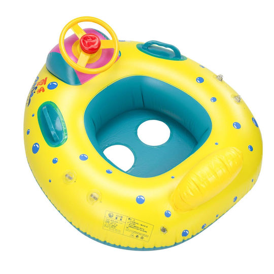 Παιδικό Σωσίβιο Swimtrainer με Μήκος 73εκ. για 3 Ετών και Άνω Κίτρινο Βαρκάκι