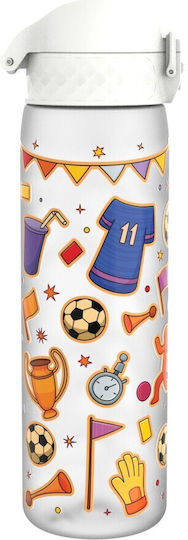 Ion8 Slimkids Kunststoff Kinder Trinkflasche Fußball 500ml (Verschiedene Designs oder Farben)