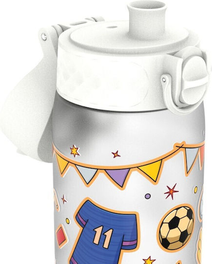 Ion8 Slimkids Kunststoff Kinder Trinkflasche Fußball 500ml (Verschiedene Designs oder Farben)