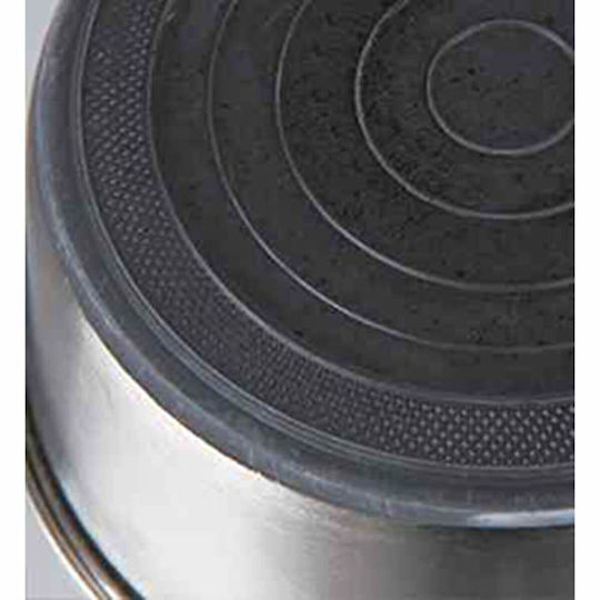Trixie Metallisch Schalen Futter & Wasser für Hund & Katze auf Basis von 1.7lt 21cm in Silber Farbe