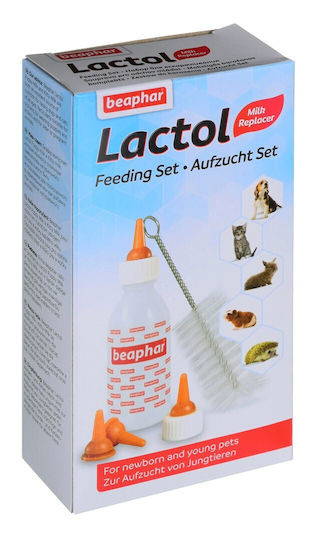 Beaphar Nursing Set Plastic Sticlă Apă pentru Câine & Pisică în Culoare Alb