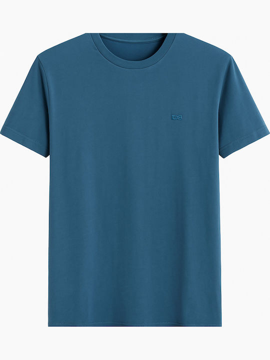 T-shirt Πετρόλ