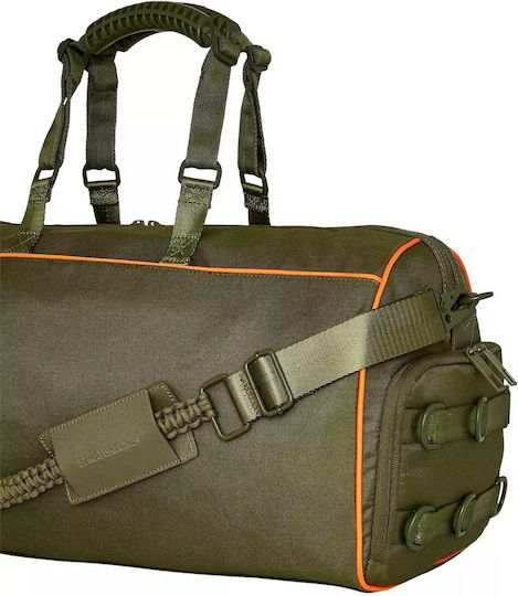 Sprayground Spec Ops Global Hawk Emperor Σακ Βουαγιάζ 35lt Χακί από Δερματίνη Μ50xΠ25xΥ27εκ.