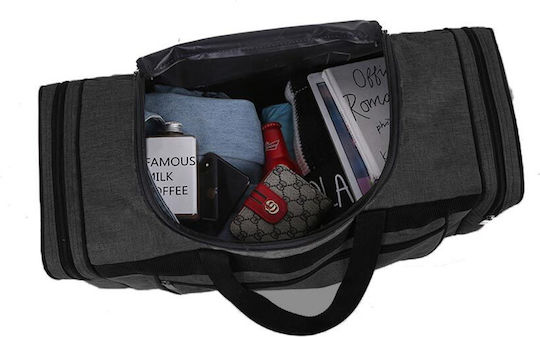 Amber Sack Voyage 45lt Black Fabric L58xW27xH30cm