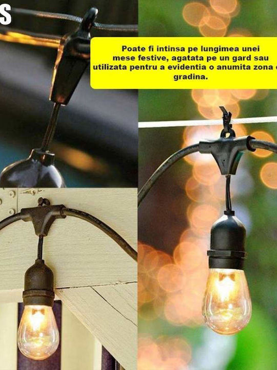 Garland Lights Exterior 5m